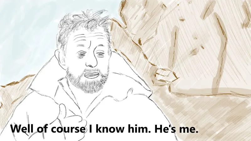 well of course I know him, He's me